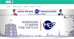 Desktop Screenshot of mep.lt